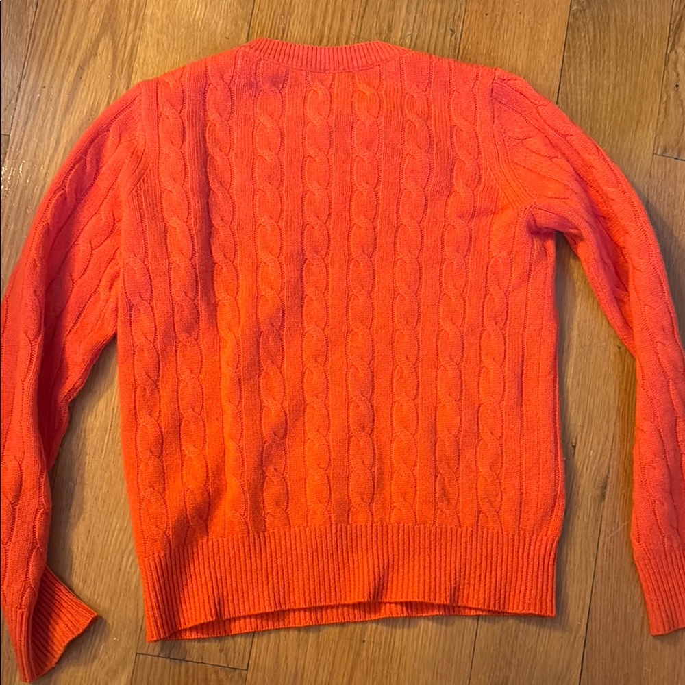 Vineyard Vines Coral Crewneck Sweater View 3